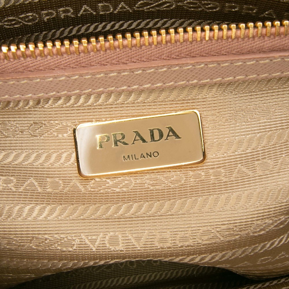 Pre-Loved Prada Small Saffiano Lux Galleria Satchel - Picture 6 of 12